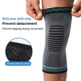 thumbnail image 3 of GTUBIKE 1PCS Genouillère de Compression Élastique Genouillères Ressorts Protecteur de Sport Gym Basketball Volleyball Course, 3 of 6