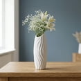 thumbnail image 4 of Unique Bargains Bud Vase for Single Stem Roses Plastic Vase Grey 2.8"L x 2.8"W x 7.9"H, 4 of 5