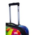 thumbnail image 5 of ATM Luggage Multi 3-D Rainbow Four Wheels Carry Handle 30" Hardside Spinner, 5 of 9