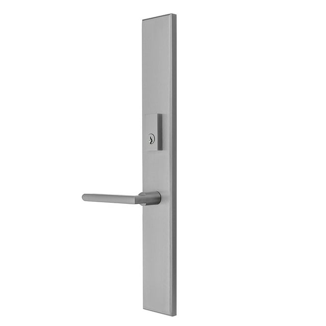 Multi Point Lock Trim Set – Brass 11″x2″ Milano Small | Satin Nickel & Black Matte Finish | Active Keyed & Dummy | LH & RH Handed