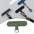 thumbnail image 4 of Phone Lanyard Patch/ Drop Protection Phone Strap Parts with Metal Lost Phone Tether Tab Cellphone Case Patch/ for Outdoor Hiking/ , Green, 4 of 7