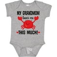 thumbnail image 3 of Inktastic Grandmom Loves Me Grandchild Boys or Girls Baby Bodysuit, 3 of 5