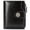 Black - A Style, variant on Women's Small Wallet RFID Blocking Genuine Leather Compact Bifold Wallet with ID Window Credit Card Holder Purse Zipper Coin Pocket Clutch