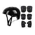 thumbnail image 2 of 7 Piece Kids Helmet Knee Elbow Pad Set Protective Gear for Cycling Skating Biking Outdoor Sports Adjustable Safety Pads for Children Boys Girls Roller Skate Scooter Bike, 2 of 5