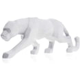 thumbnail image 1 of Panthère Figurine Animal Panthère Modèle Animal Résine Léopard Sculpture Jardin Paysage Panthère Décorations Simulation Animaux Statue(L,Blanc), 1 of 7