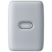 Fujifilm INSTAX Mini Link 2 Smartphone Printer Bundle with Film (10-pack), Clay White