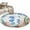 Grey, variant on Round Rugs 3Ft, Seahorse Coastal Round Area Rug Washable Indoor Throw Carpet, Summer Nautical Starfish Coral Grey Wooden Small Non Slip Circle Rug for Bedroom Living Room Home Decor Aesthetic