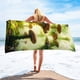 thumbnail image 1 of Toalla de playa de microfibra, súper colorida, resistente a la arena, multiusos, para viajes, piscina, 76 x 152 cm, 1 of 7