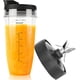 thumbnail image 1 of Juego De Repuesto De Vasos De Licura y Cuchilla, 3 Piezas Repuesto, 1 Vaso Original 24oz Incluye Tapa, 1 Cuchilla Extractor 7 Aletas, Compatible Piezas de Aspas Licura Ninja, 1 of 1