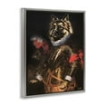thumbnail image 4 of Stupell Industries Renaissance Dog Portrait History & Language Painting Gray Floater Framed Canvas Art Print Wall Art, 17 x 21, 4 of 10