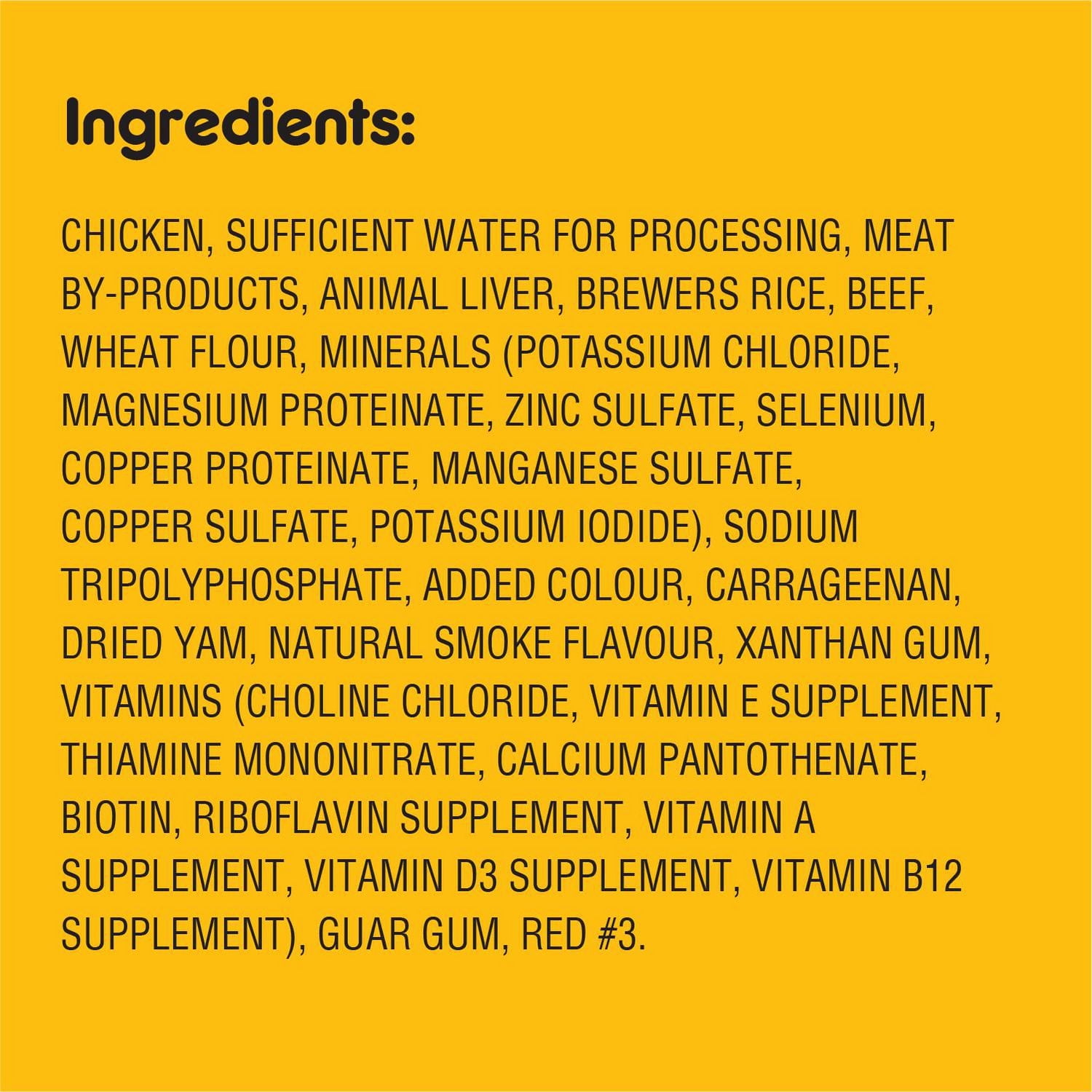 Nourriture humide pour chiens adultes PEDIGREE repas haché avec bœuf véritable