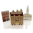thumbnail image 3 of Cats Meow Village NEW YORK CHRISTMAS SERIES Wood 1995 Tavern Market Church 9953, 3 of 4
