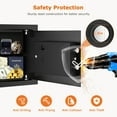 thumbnail image 5 of Bonsaii 0.6 Cubic Feet Safe Box Electronic Digital Security Money Documents Safe with Removable Shelf for Home Office Hotel, 5 of 9