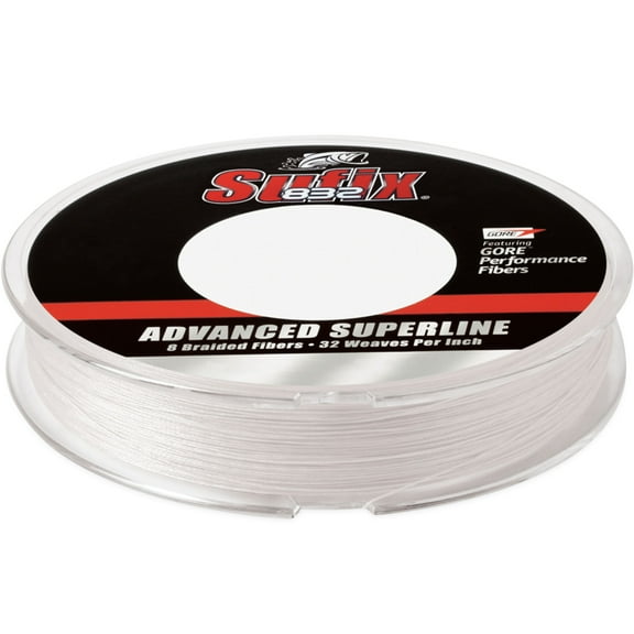 Sufix 832 Advanced Superline Braided Fishing Line 150 yd 50lb Ghost