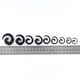 thumbnail image 4 of Tapones de oreja Zulema 9 pares de estiramiento 14G-00G negro, 4 of 5