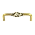 thumbnail image 2 of Century Hardware Orleans Collection 4" C-to-C Wrought Iron Pull - Natural Rust, 2 of 2