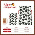 thumbnail image 3 of Honeii Retro Rooster Print Small Burlap Bags,Christmas Drawstring Treat Bags Gift Bags Reusable Candy Goodie Wrapping Bags for Holiday Party Favors Supplies -Small, 3 of 9