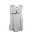 thumbnail image 1 of Madre Means Mother Women's Fashion Sleeveless Muscle Workout Yoga Tank Top Sport Grey X-Large, 1 of 3