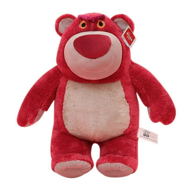 Muñeco de oso de fresa, muñeco de peluche, abrazo, oso, prensa, pequeño regalo de cumpleaños