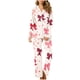 thumbnail image 5 of RKSTN Women's Valentines Pajama Sets Plus Size Notch Collar Button Down Valentine's Day Print T Shirt Top and Pjs Pant 2 Piece Matching Set Casual Lapel Sleepwear Shirt Pjs Loungewear Two Piece Set, 5 of 6