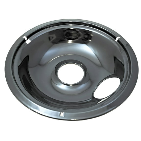 Large 8" Black Porcelain Drip Bowl for Whirlpool, AP6018808, WPW10290350