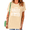 Apricot, variant on Women's Vintage Bible No More Dusty Bibles Faith Graphic Short Sleeve Crewneck Black Tops