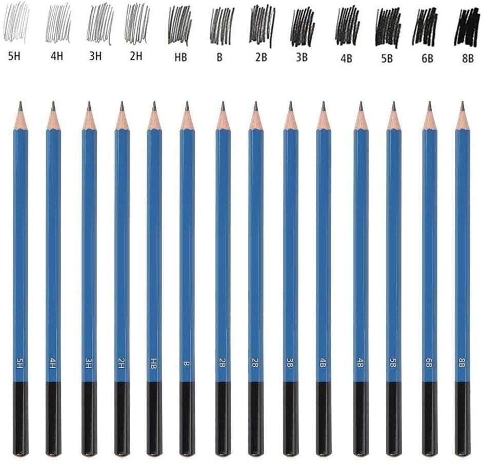 Corslet 76 Pcs Drawing Pencils and Sketch Kit, Professional Sketch Pencils  Set - Price History