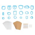 thumbnail image 2 of Clay Cutters,118 Pcs Polymer Clay Polymer Clay Molds Polymer Clay Cutters Best in its Class, 2 of 14