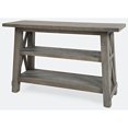 thumbnail image 3 of Jofran Outer Banks Reclaimed Driftwood Sofa Console Table, Sandblasted Pine (Set of 2), 3 of 3