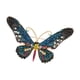 thumbnail image 3 of Broche de mariposas, alfiler de aleación colorido con diamantes de imitación, joyería para abrigo, suéter, decoración, azul, 3 of 8