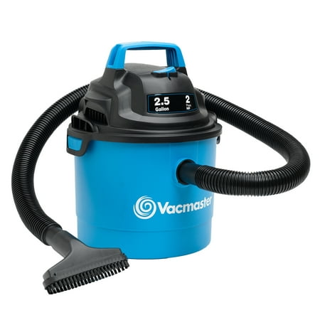 Vacmaster Portable Wall Mountable Wet/Dry Vac, 2.5