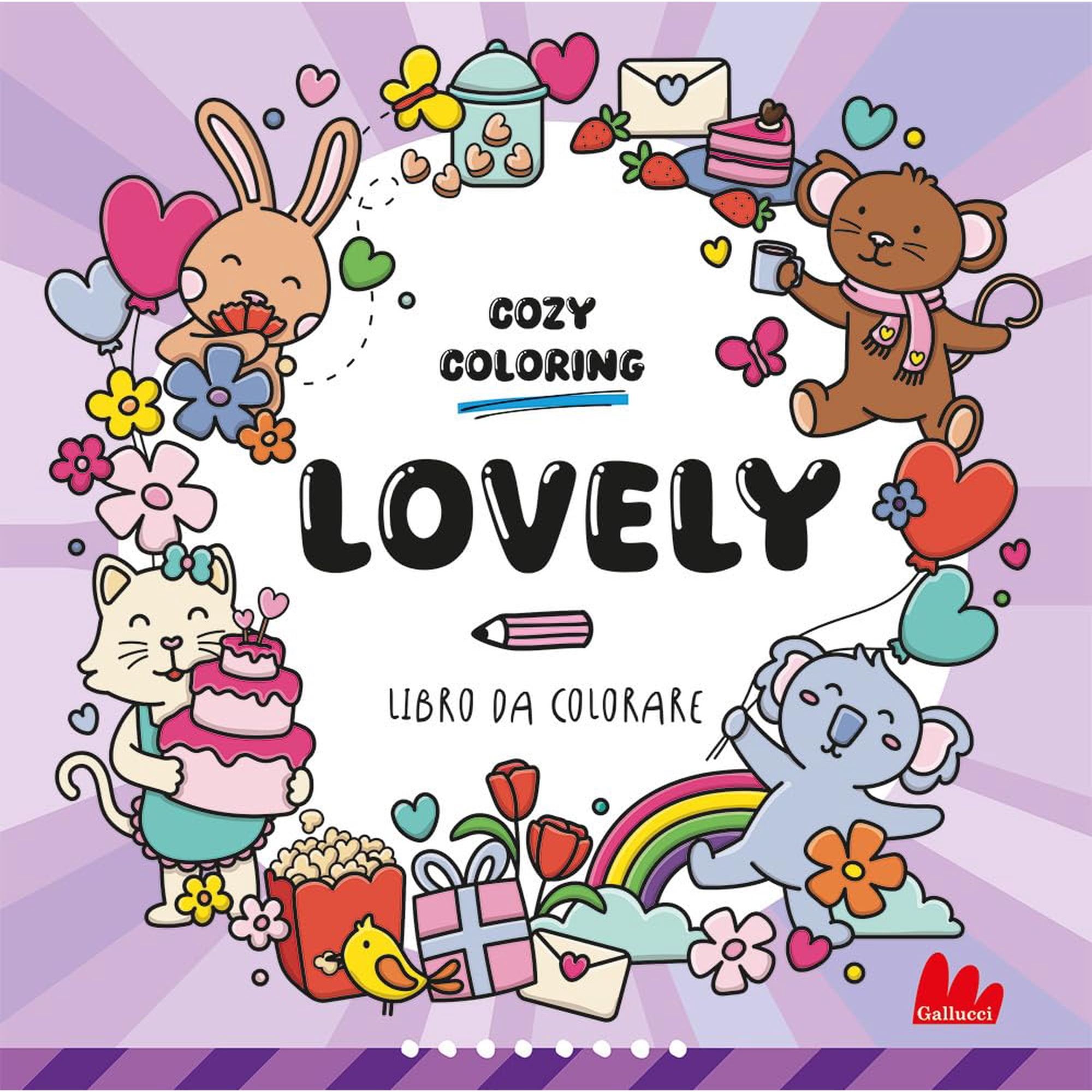 Tessa Aaij Lovely. Cozy coloring. Ediz. illustrata (Paperback)