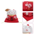 thumbnail image 6 of NUOLUX Cat Wealth Lucky Good Chinese Waving Car Dashboard Animal Maneki Japanese Luck Fortune Statue Neko Statues Figurines, 6 of 6