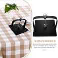 thumbnail image 3 of unbranded 1Ud Servilletas Negro De Acero Inoxidable Duradero Para Y Organización, 3 of 8