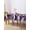 Purple, variant on Purple Stripe Table Cloth, Black Grey White Gradient Striped Geometric Waterproof Tablecloth for Rectangle Tables, Reusable Washable Fabric Table Cover for Restaurant Kitchen Dining Tables 54"x108"