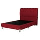 thumbnail image 2 of Box Base Cama Individual + Cabecera Nube Rojo, 2 of 8