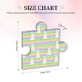 thumbnail image 4 of Wukai Rainbow Rabbit Print Elegant Acrylic Gift Decorations Perfect for Weddings, Birthdays, Anniversaries, and Home Decor, 4 of 6