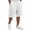 BBS72-White, variant on VV AVEORS Men'S Wide Leg Bermuda Shorts Casual Knee Length Baggy Shorts Oversized Y2K Casual Athletic Short With Pockets Gray 5XL