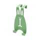 thumbnail image 1 of Ganchos para colgar sobre puerta, organizador de montaje en puerta, almacenamiento para el hogar, ganchos dobles de metal, gancho para colgar Verde, 1 of 7