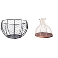 thumbnail image 1 of Cesta de huevos,Cesta multiusos para huevos,cesta tejida de alambre de hierro,Cesta de almacenamiento de alambre para huevos Cesta de almacenamiento portátil,Portacorchos de vino,Soporte de, 1 of 8