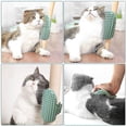 thumbnail image 5 of Cepillo de goma para esquinas de gatos, juguete divertido para quitar el pelo, cepillo de pared para esquinas, masajeador para aliviar la picazón., 5 of 5