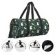 thumbnail image 3 of Balery Green Frogs Bolsa de Gimnasio para Mujeres y Hombres, Bolsa de Viaje Impermeable, Bolsa de Fin de Semana con Compartimento para Zapatos y Bolsillo Húmedo, 3 of 6