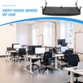 thumbnail image 4 of BRIGHTFUFU Desk Keyboard Tray Slide Out Desk Keyboard Guide Office Storage Drawer, 4 of 8
