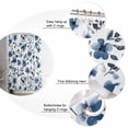 thumbnail image 7 of Shower Curtains Blue Flower Bath Curtain Abstract Watercolor Spring Waterproof Bathroom Shower Curtain Set with Hooks Decoration 72 x 84 Inches, 7 of 7