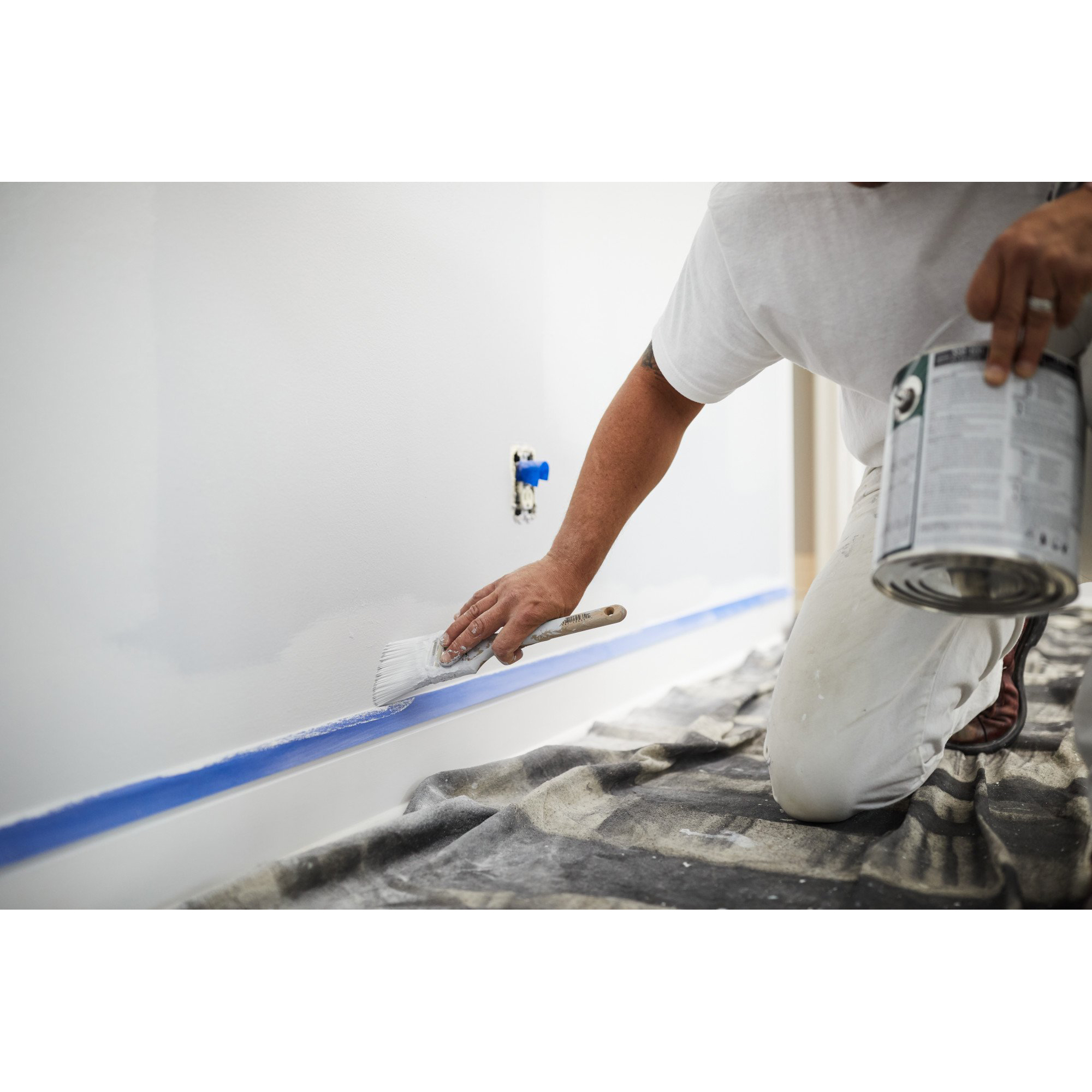 FrogTape Pro Grade Painter's Tape 2" x 60 yds 3-Pack photo 3