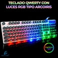 thumbnail image 4 of Kit teclado y mouse Ele-Gate Gamer alámbrico USB Luz led RGB ST06, 4 of 4