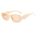 thumbnail image 2 of Beige Polarized Sunglasses for Women Sunglasses for Men PC Polarized UV400 Protection Lens Big Frame Fashion Glasses Trendy Stylish Shade One Size, 2 of 4
