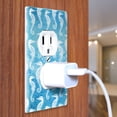 thumbnail image 3 of WIRESTER 1-Gang Duplex Outlet Cover Wall Plate/Switch Plate Cover, Seahorse, 3 of 6