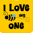 thumbnail image 4 of Inktastic 1st Birthday Bee Boys or Girls Baby Bib, 4 of 4