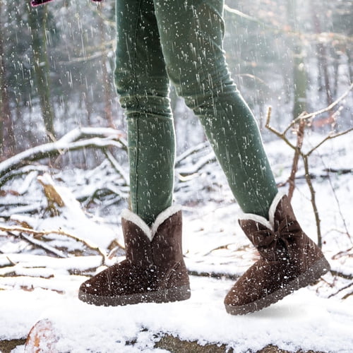 Botas para Mujer Botines De Invierno Forradas con Pelo Botas De Botas para Mujer Botines De Invierno Forradas con Pelo Botas De